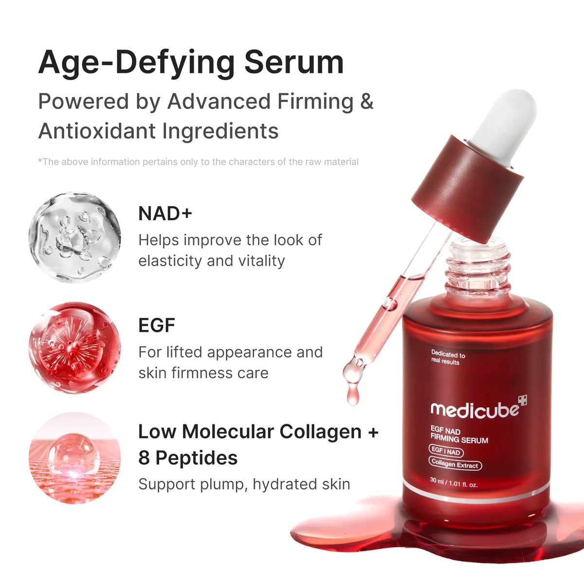 NAD+ EGF Firming Serum for Youthful Skin 30ml